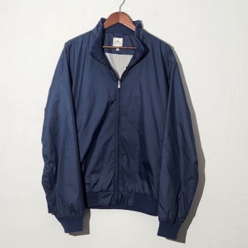 Peter Millar Men's Full Zip Windbreaker Jacket in Size XXL